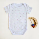 بادی وارداتی طرح خال خال رنگ سفید برند Tok Tic