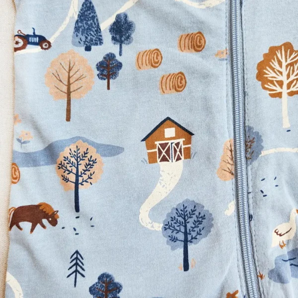 رامپر زیپی طرح دهکده کوچولو برند لیندکس