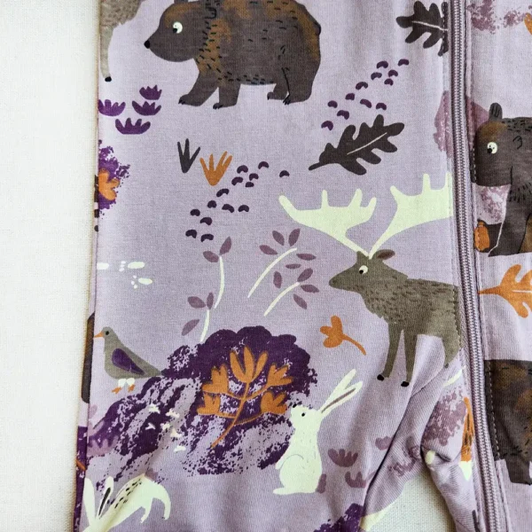 رامپر زیپی طرح دوستان جنگلی برند Lindex