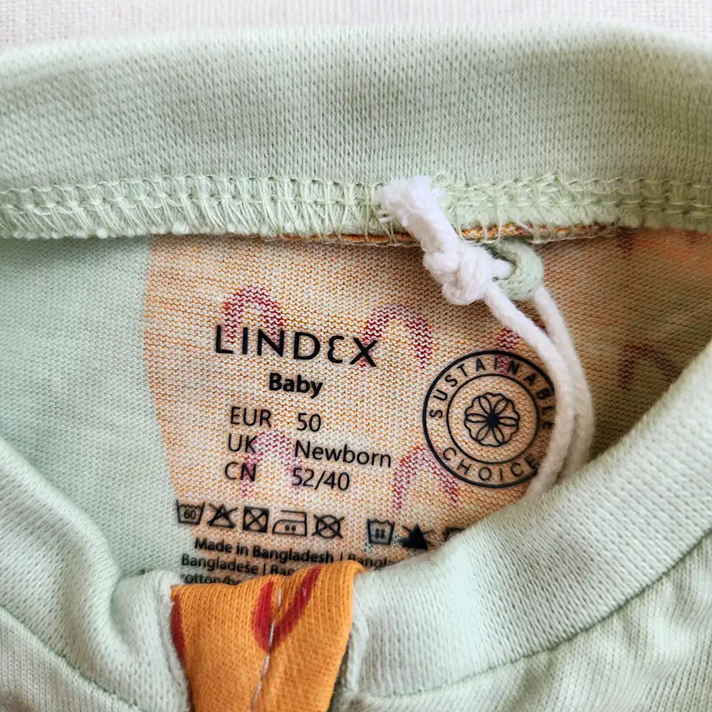 رامپر وارداتی زیپی طرح آناناس برند Lindex