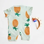 رامپر وارداتی زیپی طرح آناناس لیندکس