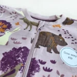 رامپر وارداتی زیپی طرح دوستان جنگلی برند Lindex