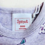 سرهمی کبریتی وارداتی دو زیپ طرح گل و پروانه برند اسپروت