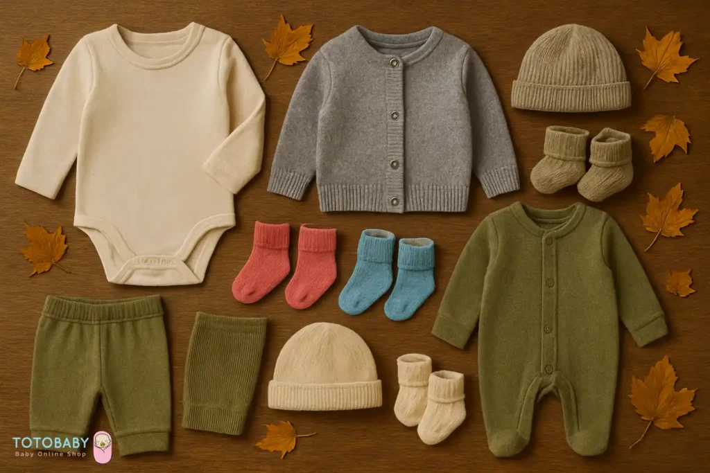 لباس های ترند پاییزی برای نوزاد