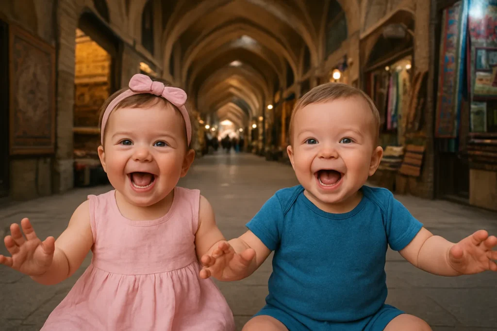 خرید لباس نوزاد در اصفهان