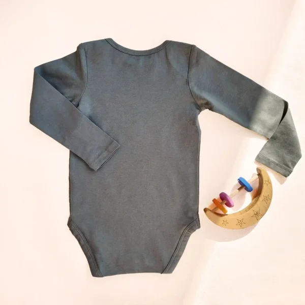 بادی آستین بلند رنگ سبز برند HEMA