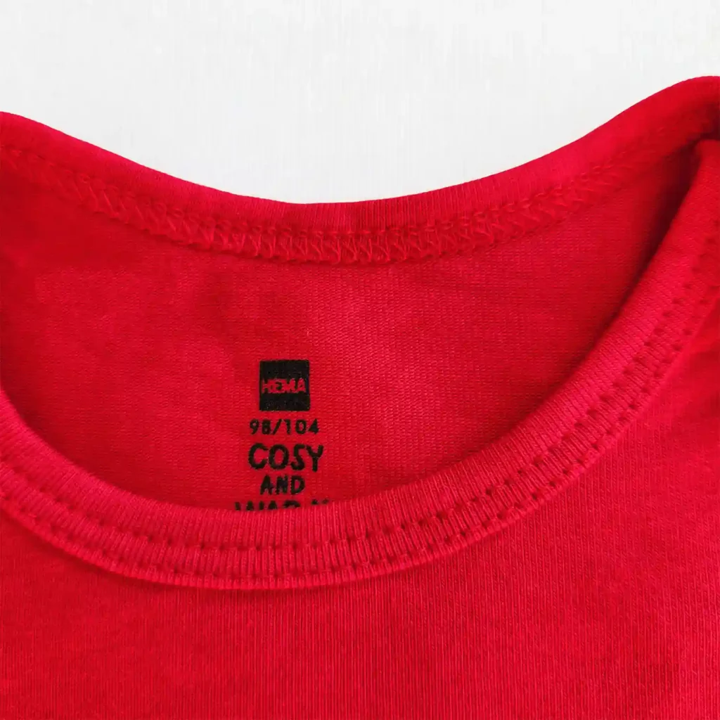 بادی آستین بلند سگ کریسمسی رنگ قرمز برند HEMA