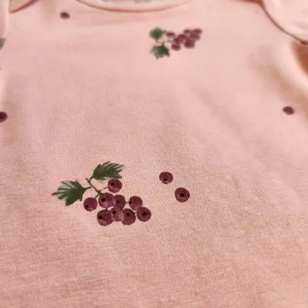 بادی آستین بلند طرح انگور صورتی برند HEMA