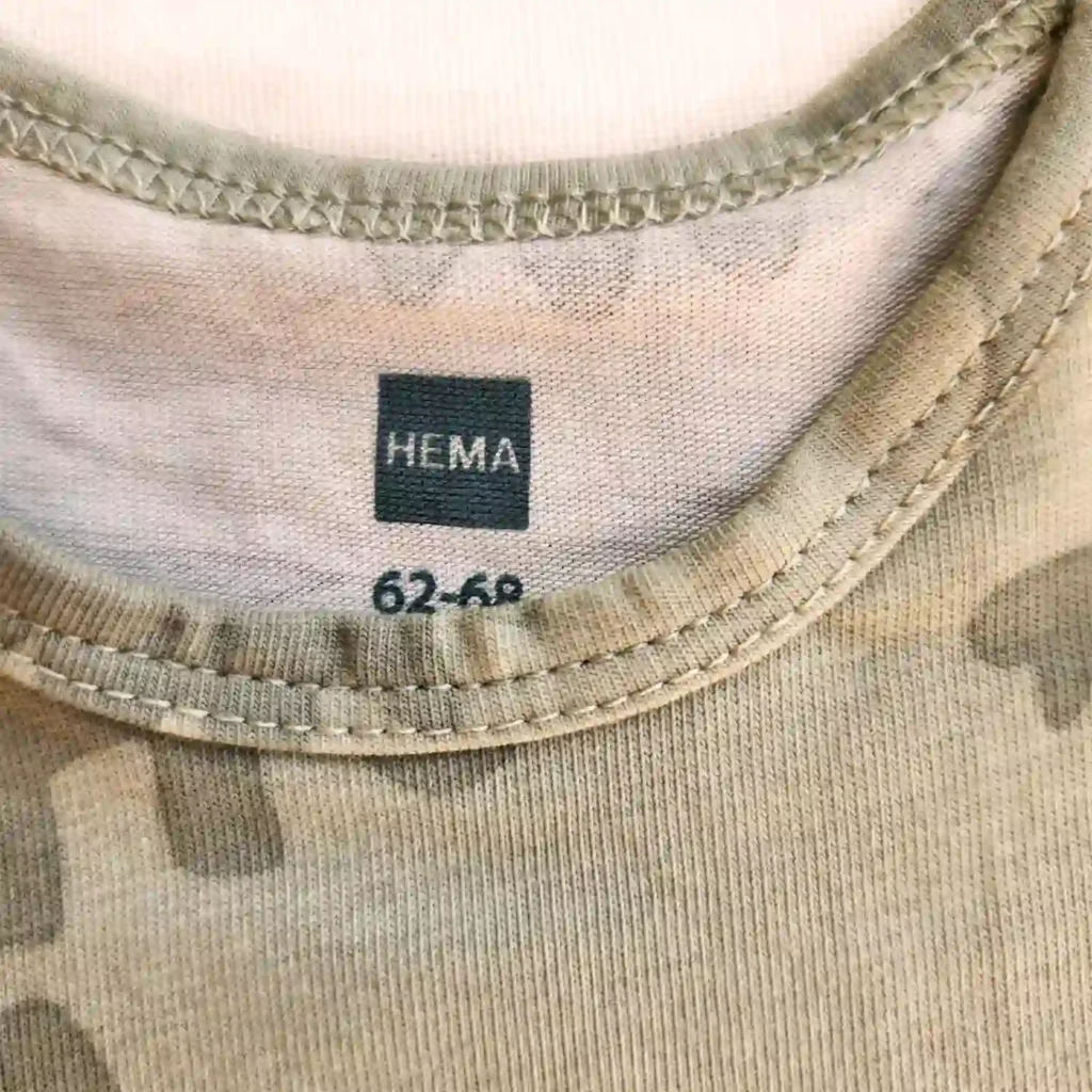 بادی آستین بلند طرح دایناسور رنگ خرید سبز برند HEMA