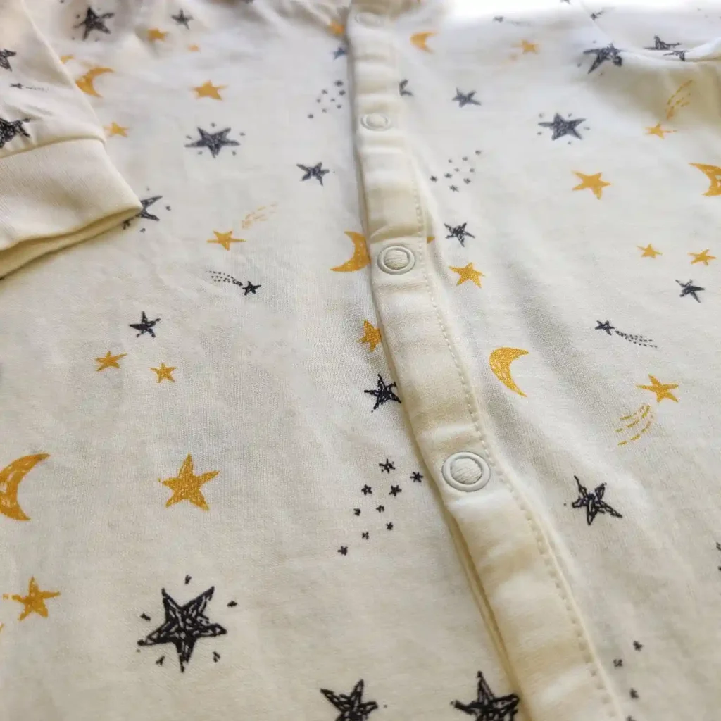 سرهمی اورجینال طرح ماه و ستاره رنگ شیری