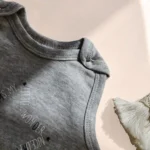 سرهمی بدون آستین مدل ستاره رنگ طوسی برند ergee