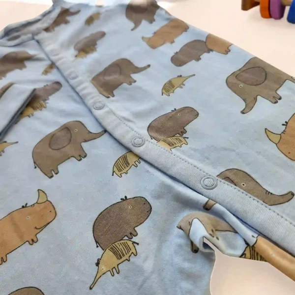 سرهمی خارجی طرح فیل رنگ آبی