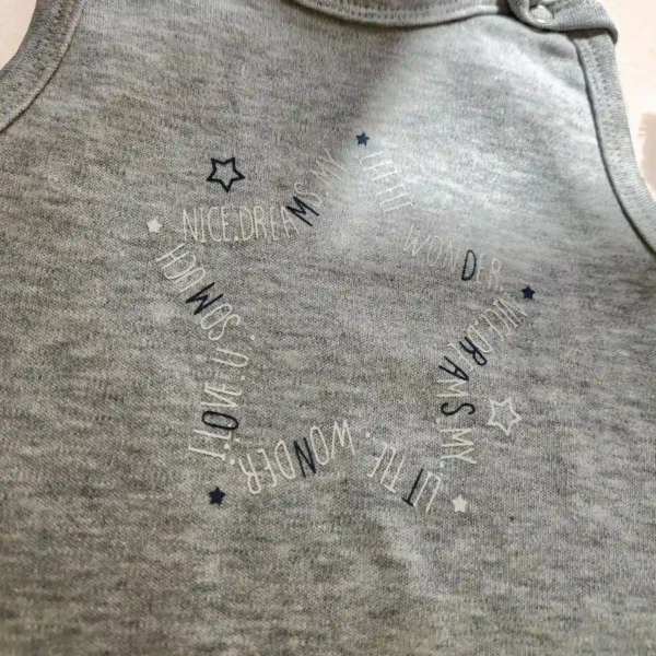 سرهمی رکابی مدل ستاره رنگ طوسی برند ارگی