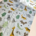 سرهمی طرح جنگل رنگ سفید