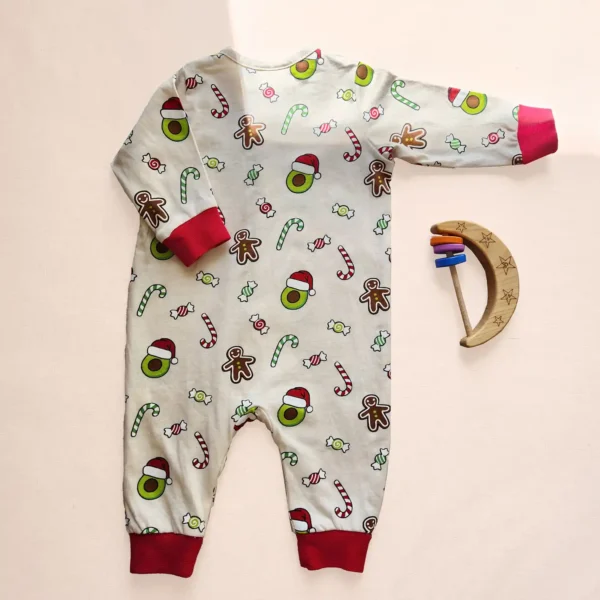 سرهمی طرح کریسمس رنگ کرم برند H&M