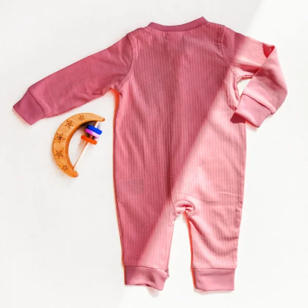 سرهمی وارداتی دوزیپ مدل کبریتی زرافه رنگ صورتی برند H&M