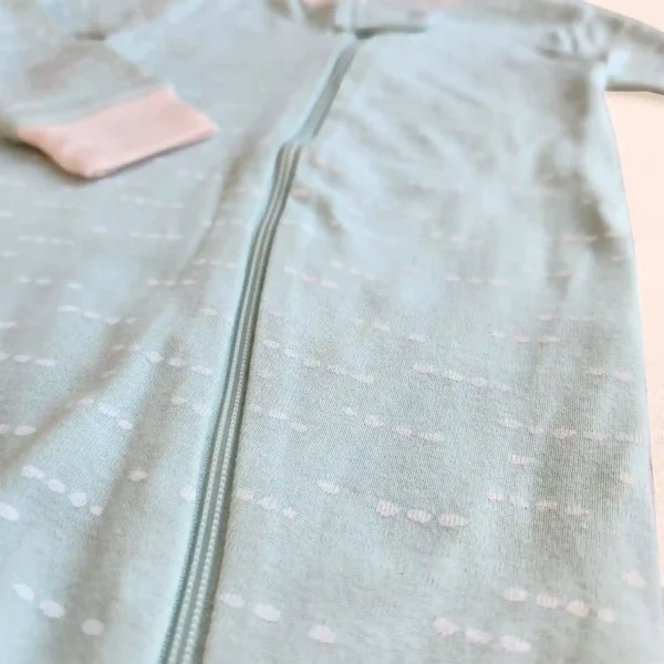 سرهمی جوراب دار خارجی طرح خط چین رنگ سبز