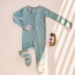 سرهمی جوراب دار وارداتی طرح خط چین رنگ سبز کد 10287