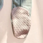 سرهمی جورابدار وارداتی طرح خط چین رنگ سبز