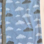 سرهمی خارجی طرح ابر رنگ آبی