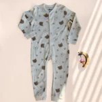 سرهمی وارداتی طرح تدی رنگ شیری کد 10315