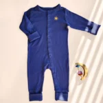 سرهمی وارداتی طرح خورشید رنگ آبی