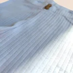 شلوار نوزادی کبریتی ساده رنگ آبی روشن