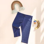 لگ نوزادی ساده رنگ سرمه ای کد 10302