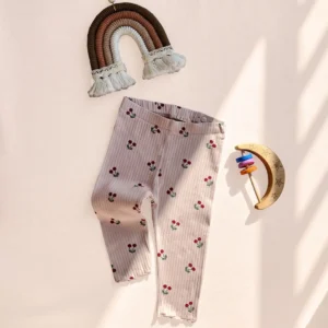 لگ نوزادی کبریتی طرح آلبالو رنگ صورتی