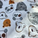 پیشبند نوزادی طرح خرس و کوالا رنگ سفید برند کارترز