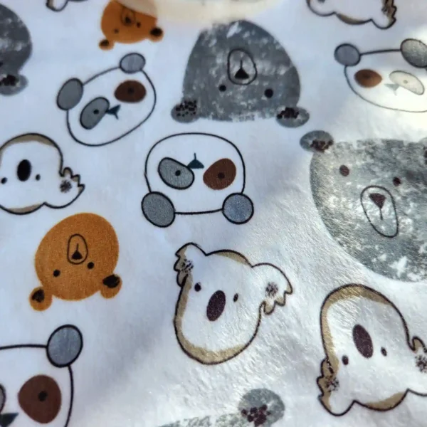 پیشبند نوزادی طرح خرس و کوالا رنگ سفید برند کارترز