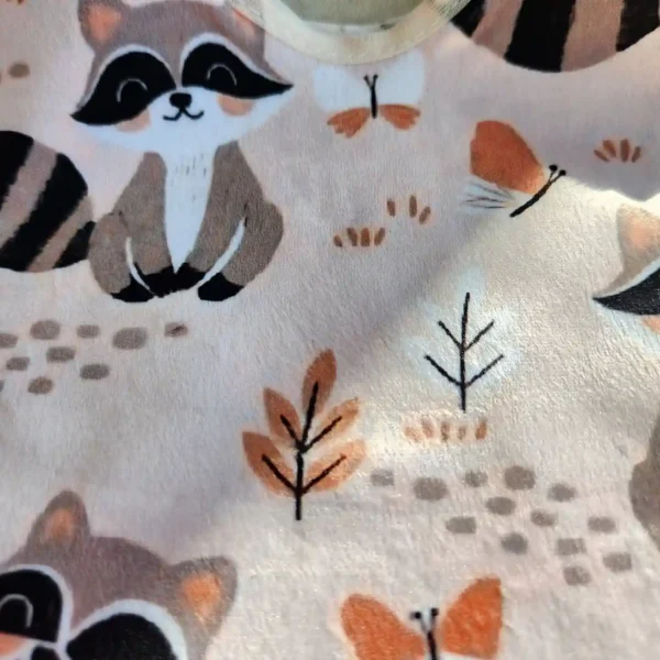 پیشبند نوزادی طرح روباه رنگ کرم برند کارترز