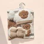 ست بیمارستانی خرس کوچولو رنگ سفید کرم برند پارنا