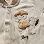 ست بیمارستانی مدل ببعی رنگ سفید کرم برند پارنا