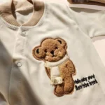 ست بیمارستانی مدل خرس کوچولو رنگ سفید کرم برند پارنا