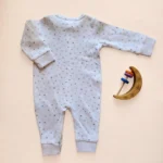 سرهمی نوزادی وارداتی طرح ستاره سفید برند H&M