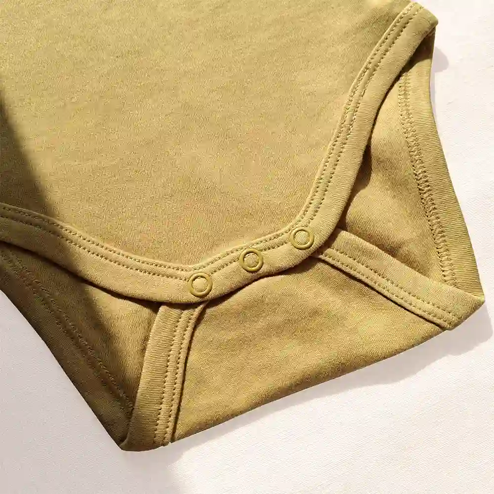 بادی آستین بلند وارداتی ساده رنگ خردلی برند C&A کد 10420