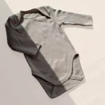 بادی آستین بلند وارداتی ساده رنگ خاکی برند سی اند ای