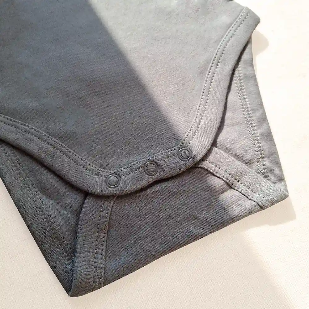 بادی آستین بلند وارداتی ساده رنگ طوسی برند سی اند ای