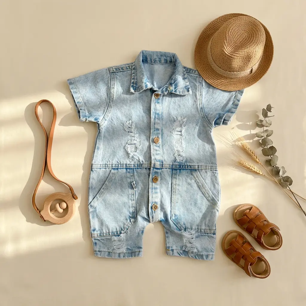 سرهمی جین زاپ دار کد ۱۰۱۵۳