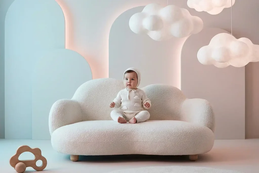 ترند لباس نوزاد ۲۰۲۶؛ چرا رنگ سفید ابری مد شد؟