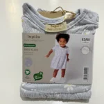 پیراهن نوزادی لوپیلو مدل موسلین طرح گل بابونه