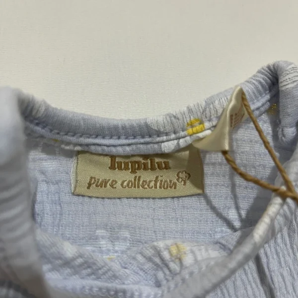 پیراهن نوزادی لوپیلو مدل موسلین طرح گل بابونه اورجینال