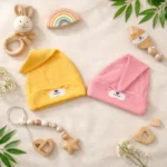 کلاه نوزادی خرسی کد 10532