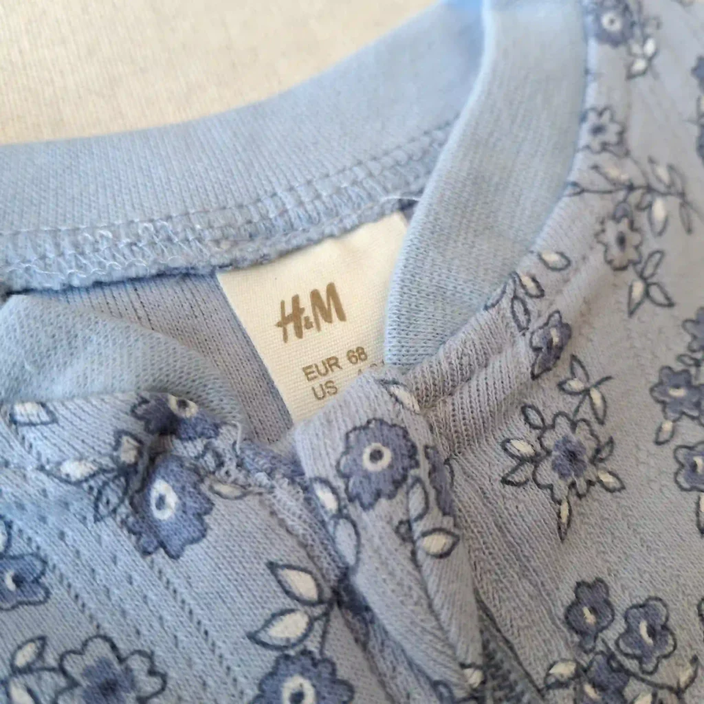 سرهمی دخترانه رنگ آبی اچ اند ام