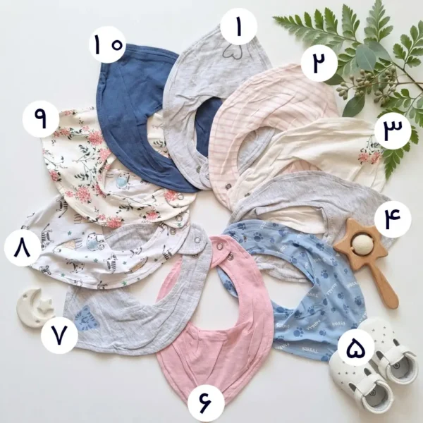 طرح های پیشبند نوزادی وارداتی کد 10565