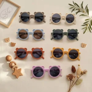 عینک دودی بچگانه کائوچویی مدل تدی کد 10630