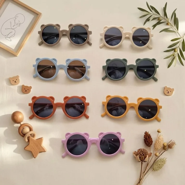 عینک دودی بچگانه کائوچویی مدل تدی کد 10630