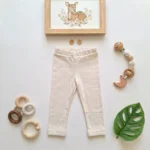 لگ نوزادی وارداتی کبریتی ساده رنگ کرم-شیری برند H&M