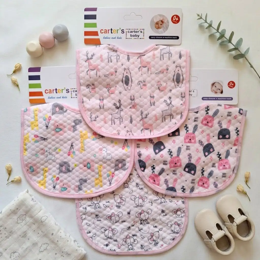 پیشبند نوزادی وارداتی برند کارترز کد 10559